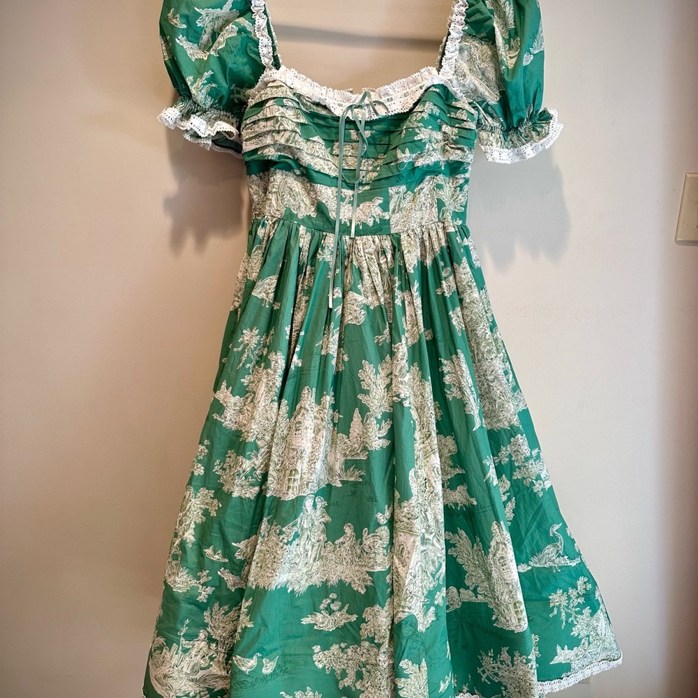 Selkie Cedar Toile French Bonny Dress NEW without tags size Medium